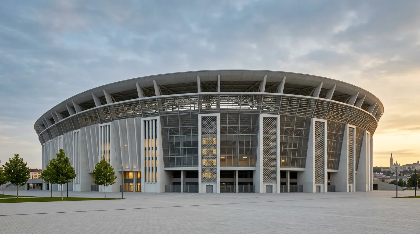 Puskás Aréna in Budapest — Austragungsort des Champions-League-Finales 2026